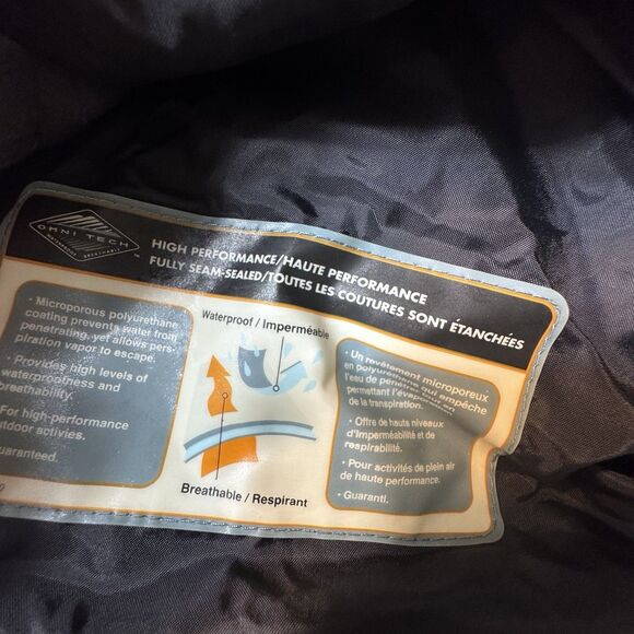 Vintage Columbia Titanium Omni-Tech Women’s 3-in-1 Jacket Light Blue Black Large - Picture 11 of 16